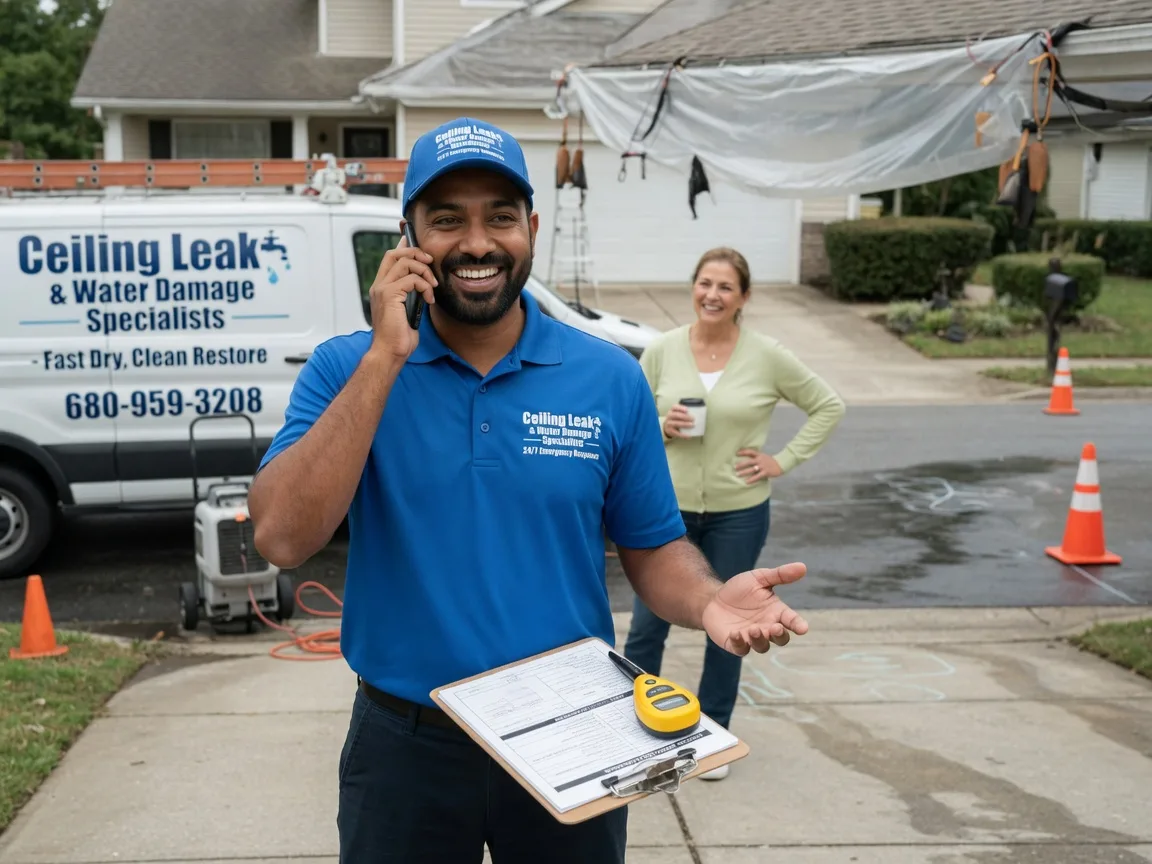 Ceiling Leak Cleanup Errol, NH FAQs